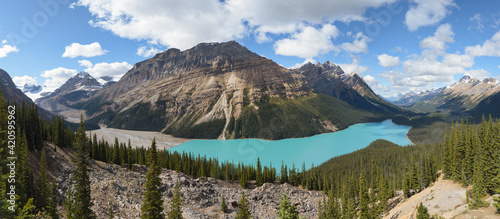 Peaceful Blue Lake