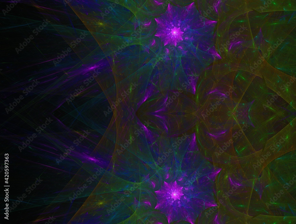 Imaginatory fractal background generated Image Imaginatory fractal background generated Image