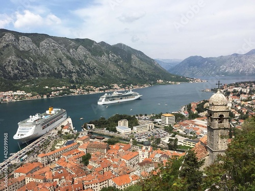View of Kotor Fortress, Montenegro