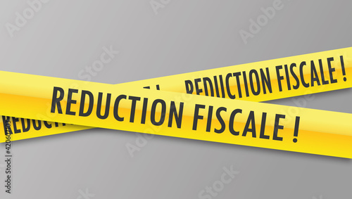 Logo réduction fiscale.