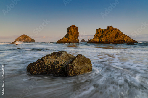 Sea stacks, Bandon, Oregon