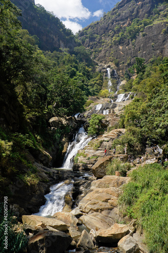 Rawana Ella Falls  also known as Bambaragama Falls  in Sri Lanka s Hill Country