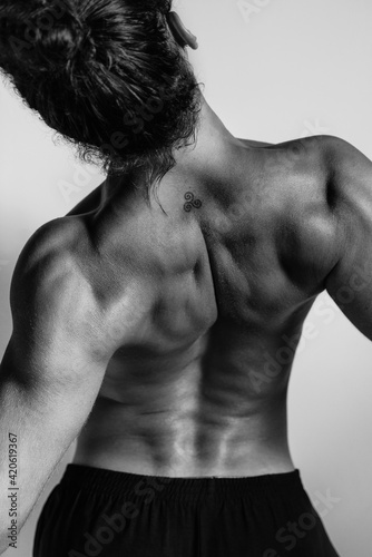 Male professional dancer photo