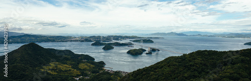 Shimanami Kaido, Huge Bridge Connecting Islands photo