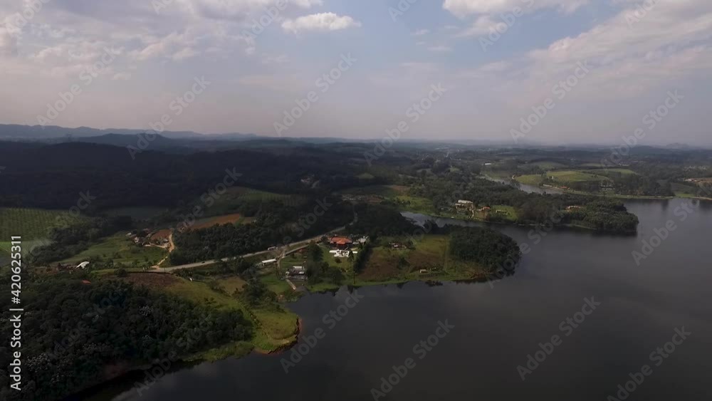 Field Aerial Image Countryside Field Aerial Image Countryside