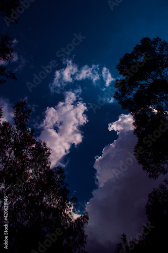 time lapse clouds