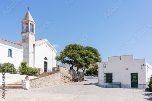 Village of Cala d'Oliva on the Asinara island photo