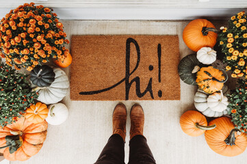 Fall front entry