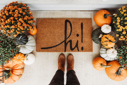 Fall front entry