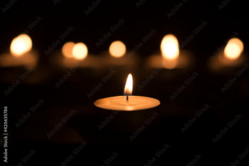 candles that are lit in the dark candles that are lit in the dark