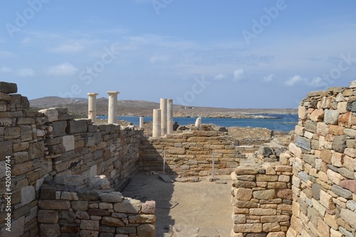 The Ancient and Sacred Island of Delos Greece