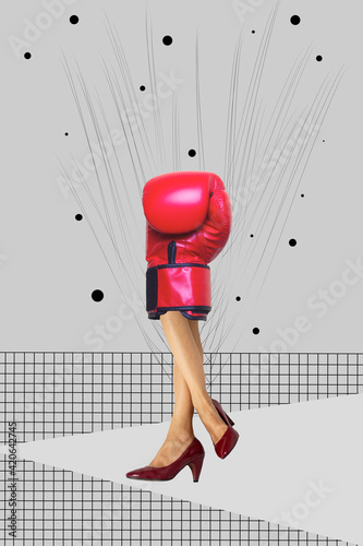 woman boxer