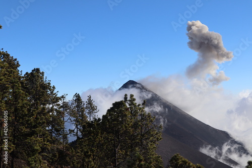 volcano in the clouds © Janosch