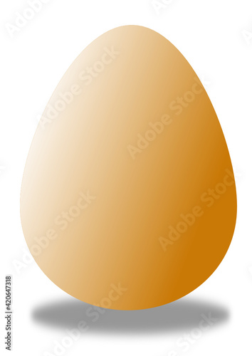 an egg vector 