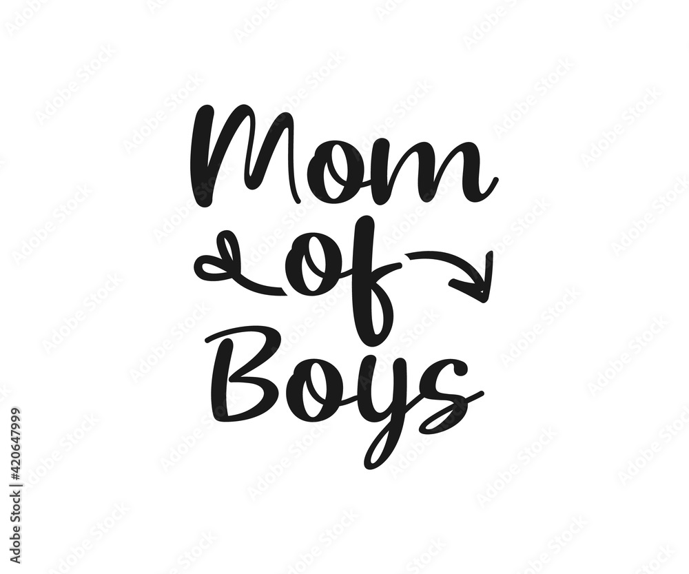 Mom of boys SVG, Mom Svg, Mothers Day T-shirt Design, Happy Mothers Day SVG, Mother's Day Cricut Files, Mom Gift Cameo, Vinyl Designs, Iron On Decals, Cricut cut files, svg, eps, dxf, png 