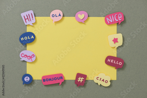 Say Hello in many languages