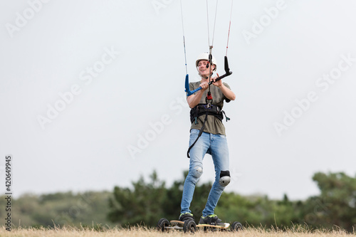 Land Kiteboarding Sport photo