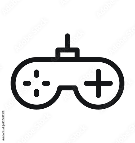 Gamepad Vector Outline Icon