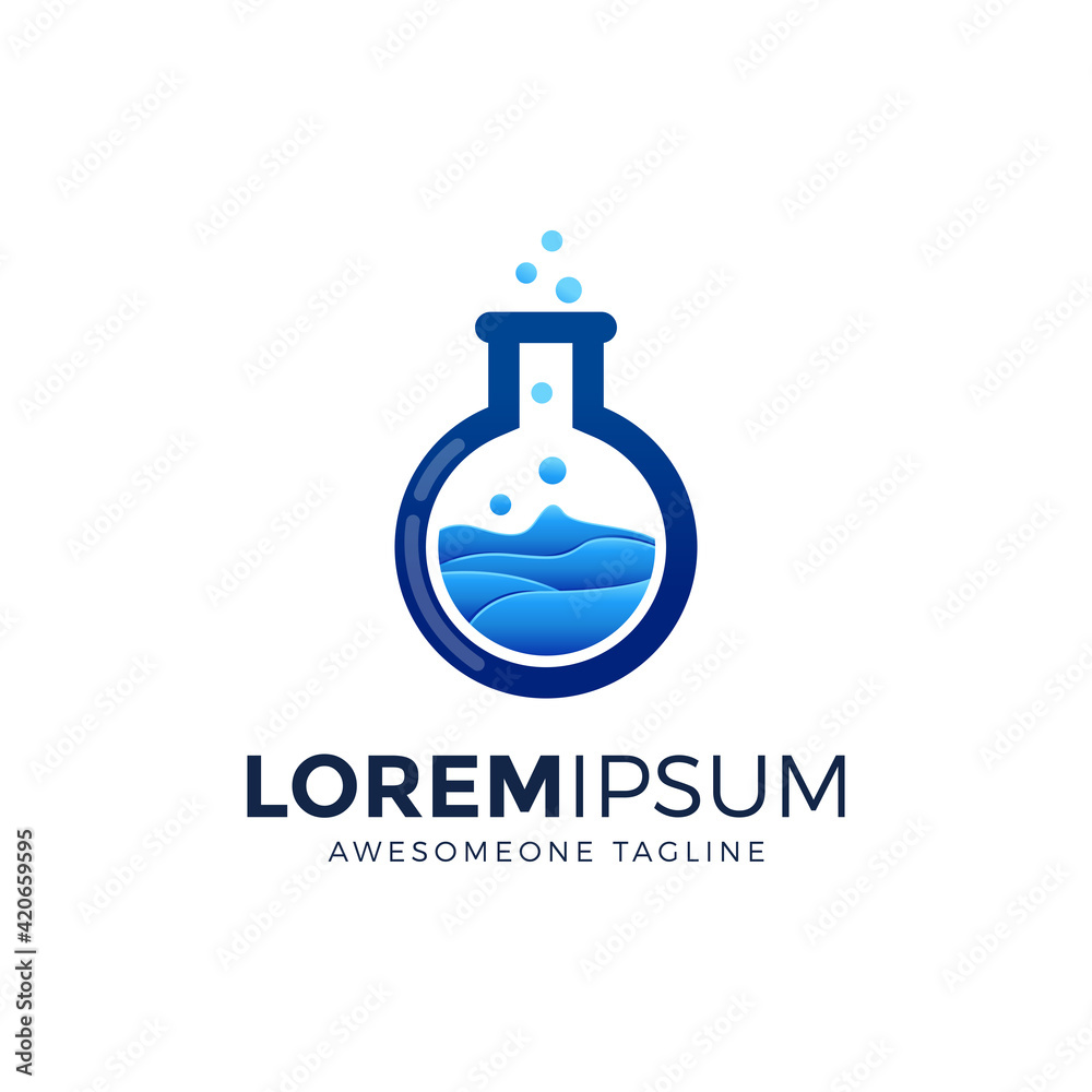 lab logo design vector illustration lab logo design vector illustration