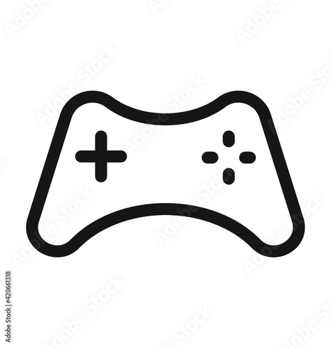 Gamepad Vector Outline Icon