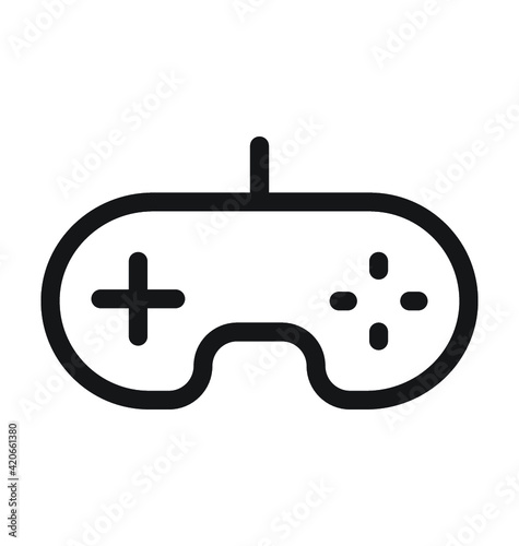Gamepad Vector Outline Icon