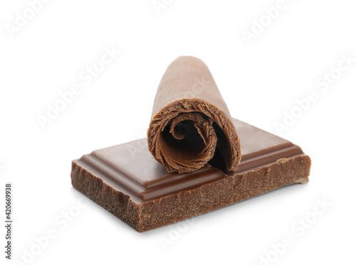 Delicious milk chocolate ba...