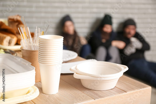 Dishware and food for homel...