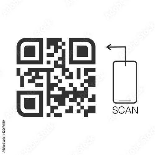 Scan QR code with Mobile ph...