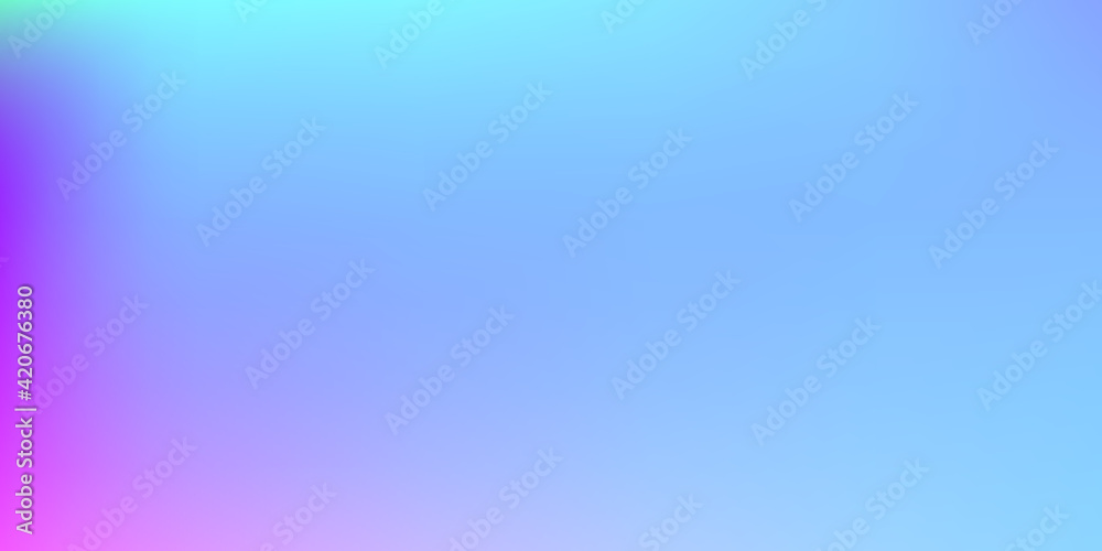 Pastel Soft. Vibrant Blue, Teal, Neon Concept.