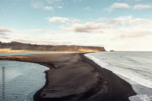 Vik beach Iceland