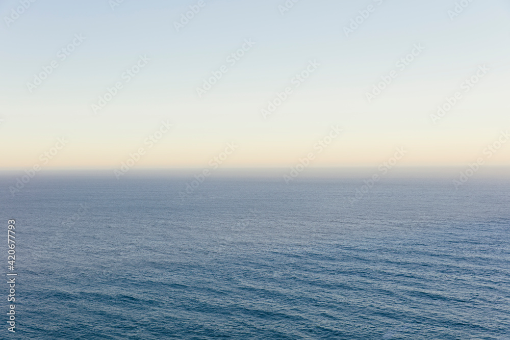 Vast ocean and sky at dawn Vast ocean and sky at dawn