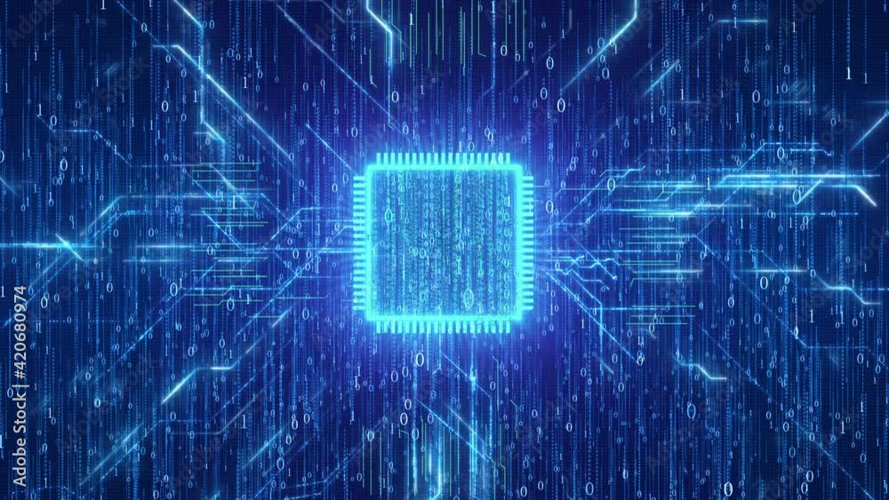 Computer Cpu Chip Processor Technology Background