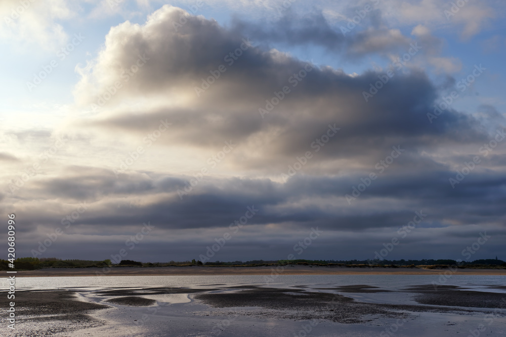 Havre de la Vanlée in the Cotentin coast Havre de la Vanlée in the Cotentin coast