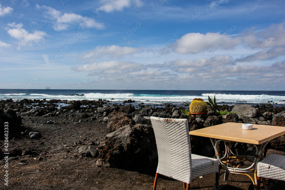 Obraz premium 181130 Лансероте Испания Charco de los Clicos Lanzarote Spain