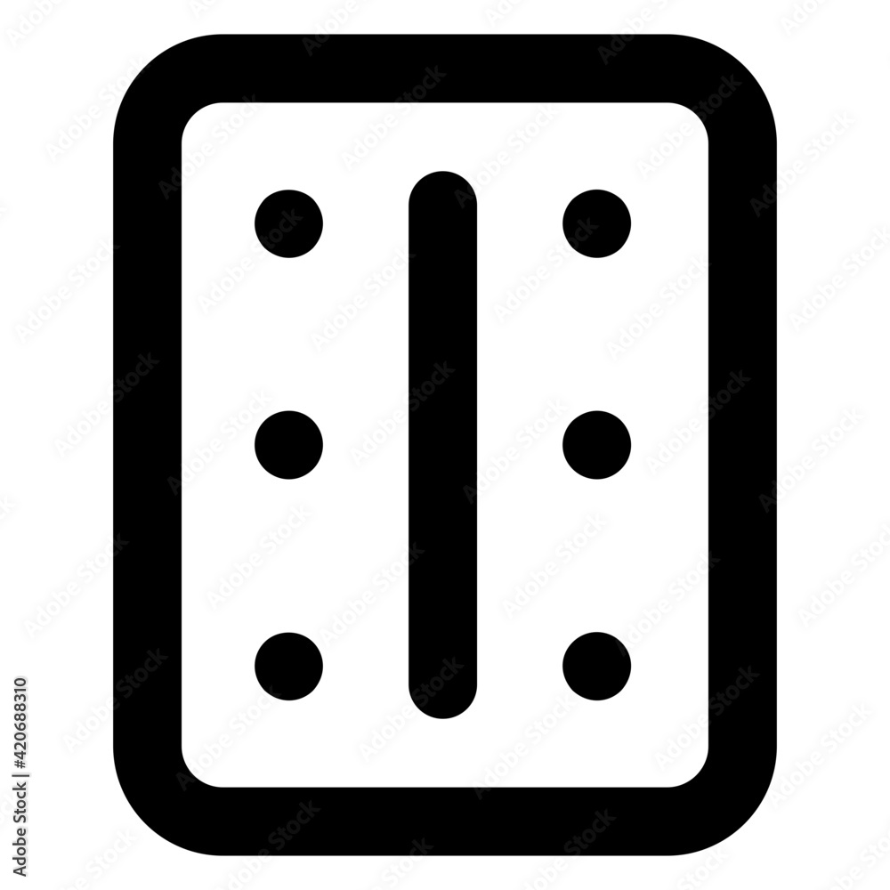 A solid icon of pills strip in editable design
A solid icon of pills strip in editable design
