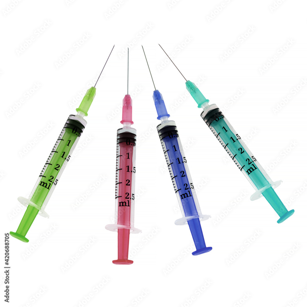 Coronavirus Covid-19 Vaccine medical syringe Coronavirus Covid-19 Vaccine medical syringe