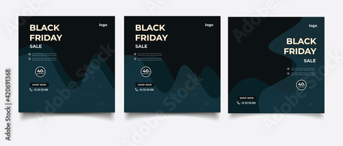 Black friday instagram story template