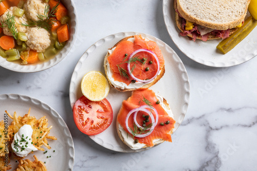 Bagel and lox