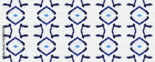 Sapphire Endless Texture. Watercolor Backdrop.