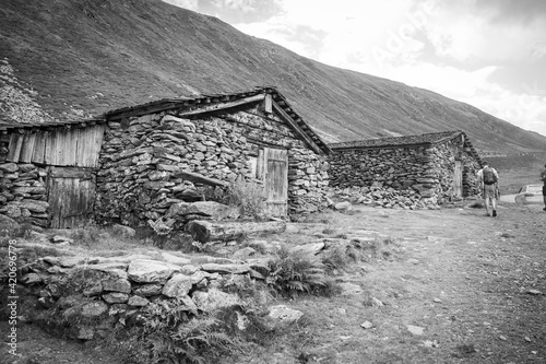 old stone mountain shelter austria