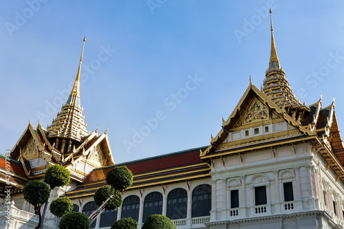 Chakri Maha Prasat Hall at the Grand Palace in Bangkok, Thailand. © Yuphayao Pooh's