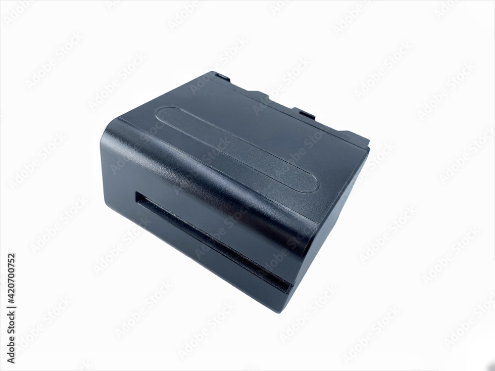 Battery packed lithium ion isolated on white background Battery packed lithium ion isolated on white background