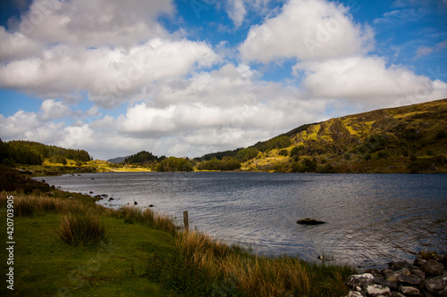 Spring landscape in the lands of Ireland