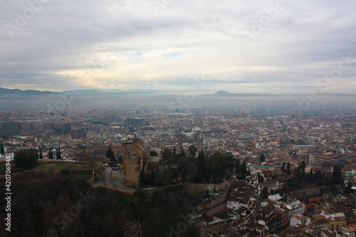 Picturesque impressions from the Alhambra in Spain