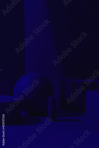Wallpaper Mural Geometric figures composition Torontodigital.ca