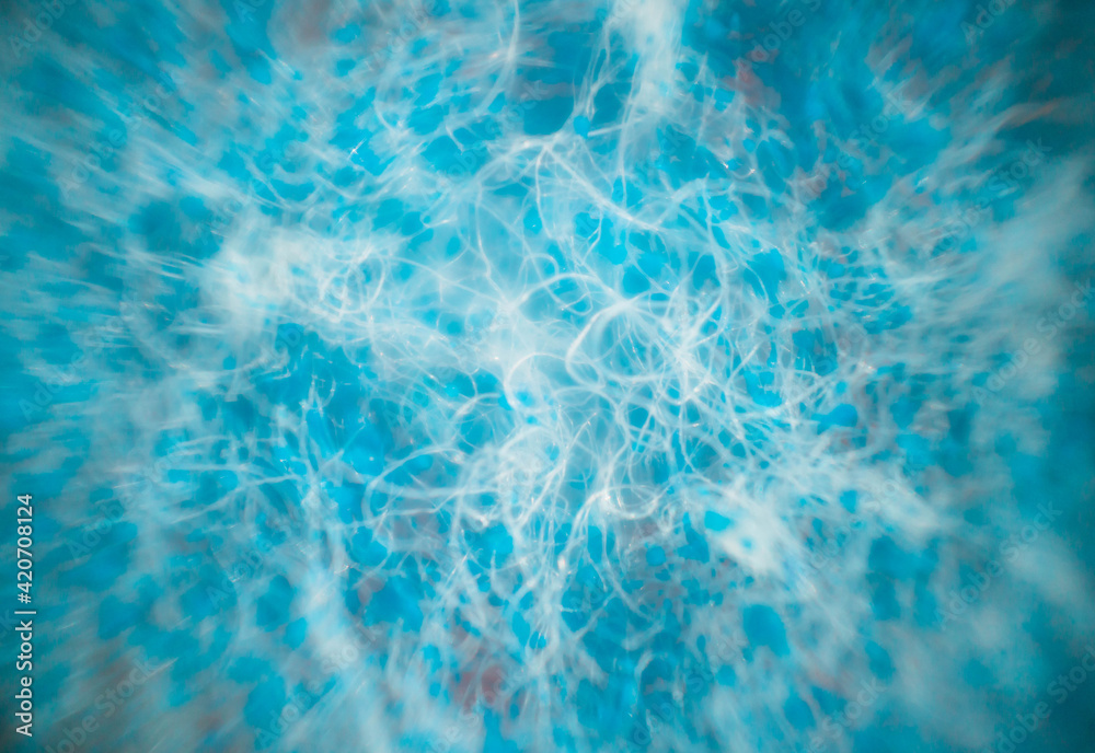 Fototapeta premium Macro shooting tangled hair, wool. Selective focus.