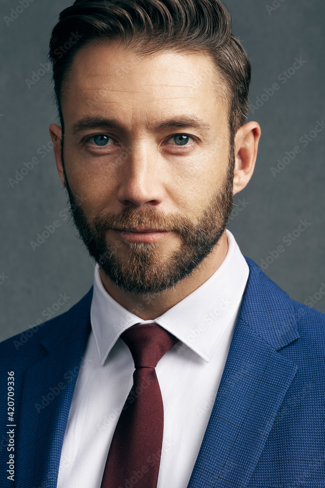 Handsome Businessman In Studio Handsome Businessman In Studio