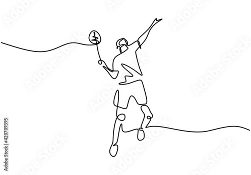 Continuous one line drawing...