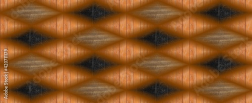Wood texture background, X shaped, seamless pattern