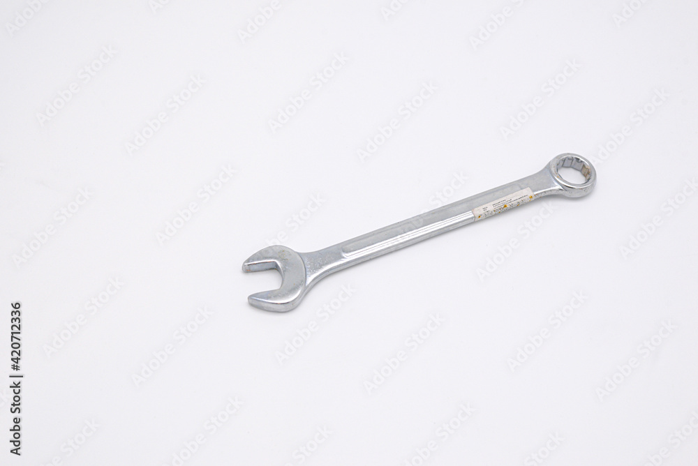 Hand tools on white Used hand tools Hand tools on white Used hand tools